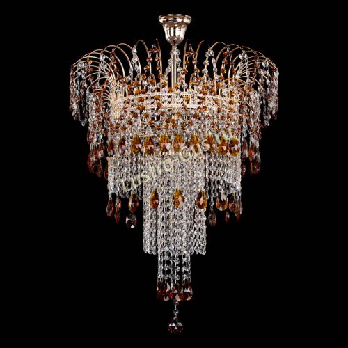 Люстра Агата Венеция №4 длинная Чайная в Симферополе Гусь Хрустальный