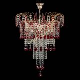 Люстра Агата Венеция №4 длинная Красная в Симферополе