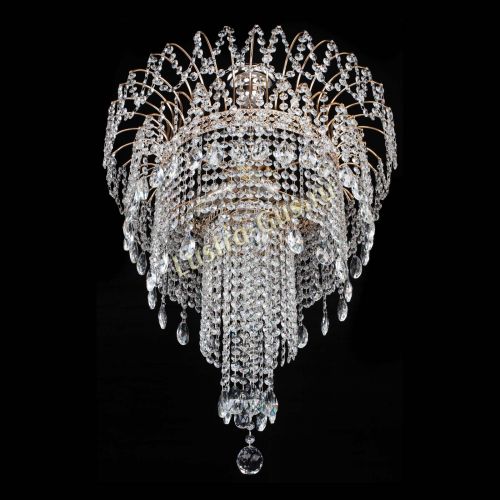 Люстра Агата Венеция №4 длинная в Симферополе Гусь Хрустальный