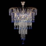 Люстра Агата Венеция №4 длинная Синяя в Симферополе