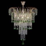 Люстра Агата Венеция №4 длинная Зеленая в Симферополе