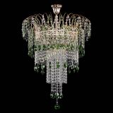 Люстра Агата Венеция №4 длинная Зеленая в Симферополе