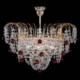 Люстра Агата Венеция №4 шар красная в Симферополе