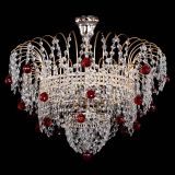 Люстра Агата Венеция №4 шар красная в Симферополе