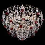 Люстра Агата Венеция №4 шар красная в Симферополе