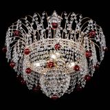 Люстра Агата Венеция №4 шар красная в Симферополе