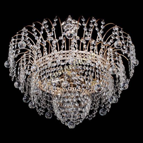 Люстра Агата Венеция №4 шар в Симферополе Гусь Хрустальный