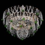 Люстра Агата Венеция №4 шар зеленая в Симферополе