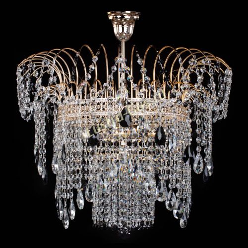 Люстра Агата Венеция №4 черная в Симферополе Гусь Хрустальный