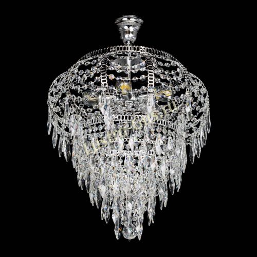 Люстра Альфа №5 с подвесом в Симферополе Гусь Хрустальный