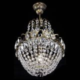 Люстра Астра №1 с подвесом под бронзу Черная в Симферополе