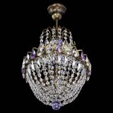 Люстра Астра №1 с подвесом под бронзу Фиолетоавя в Симферополе