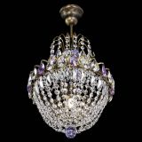 Люстра Астра №1 с подвесом под бронзу Фиолетоавя в Симферополе