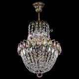 Люстра Астра №1 с подвесом под бронзу Розовая в Симферополе