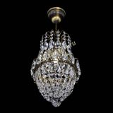 Люстра Астра №1 узкая с подвесом под бронзу в Симферополе