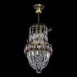 Люстра Астра №1 узкая розовая под бронзу в Симферополе