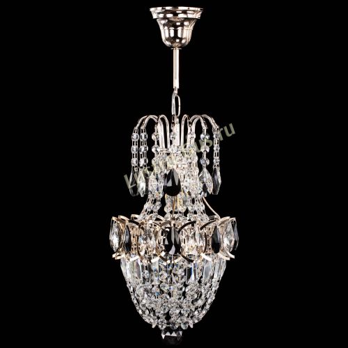 Люстра Астра №1 узкая черная в Симферополе Гусь Хрустальный