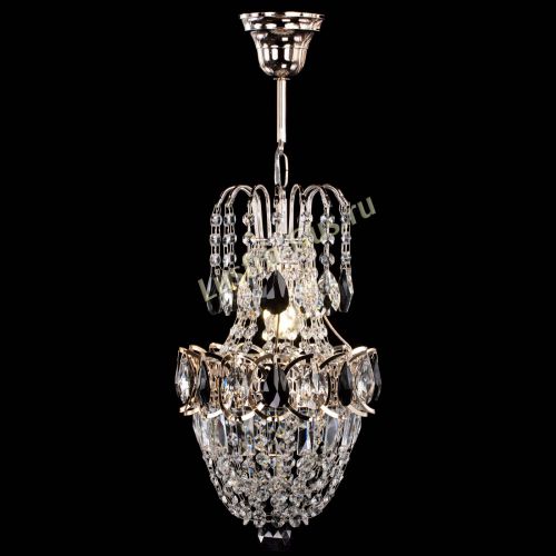 Люстра Астра №1 узкая черная в Симферополе Гусь Хрустальный