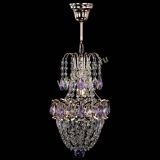 Люстра Астра №1 узкая фиолетовая в Симферополе