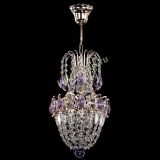 Люстра Астра №1 узкая фиолетовая в Симферополе