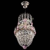 Люстра Астра №1 узкая розовая в Симферополе