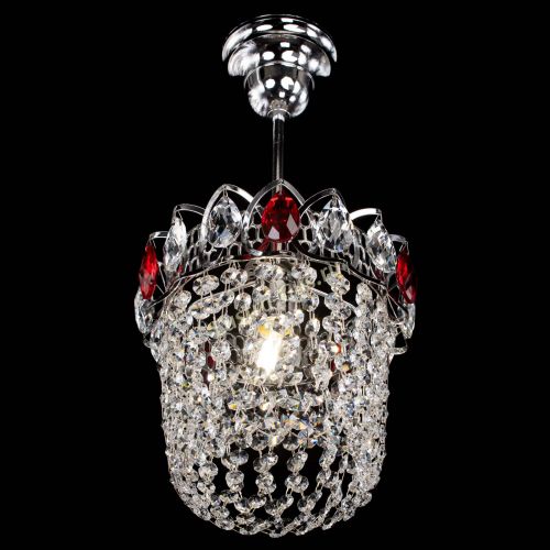 Люстра Астра ажур №1 красная в Симферополе Гусь Хрустальный