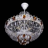 Люстра Астра Белая с подвесом чайная в Симферополе