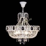 Люстра Астра Белая с подвесом черная в Симферополе