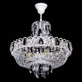 Люстра Астра Белая с подвесом черная в Симферополе