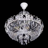 Люстра Астра Белая с подвесом черная в Симферополе