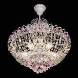 Люстра Астра Белая с подвесом розовая в Симферополе