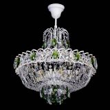 Люстра Астра Белая с подвесом зеленая в Симферополе