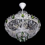 Люстра Астра Белая с подвесом зеленая в Симферополе
