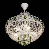 Люстра Астра Белая с подвесом зеленая в Симферополе