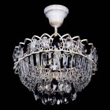 Люстра Астра Бутон №1 Черная - белая с подвесом в Симферополе