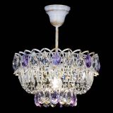 Люстра Астра Бутон №1 Фиолетовая - белая с подвесом в Симферополе