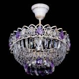 Люстра Астра Бутон №1 Фиолетовая - белая с подвесом в Симферополе