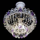 Люстра Астра Бутон №1 Фиолетовая - белая с подвесом в Симферополе