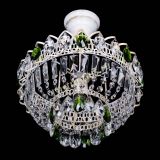 Люстра Астра Бутон №1 Зеленая - белая с подвесом  в Симферополе