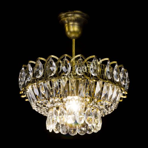 Люстра Астра Бутон №1 с подвесом под бронзу в Симферополе Гусь Хрустальный