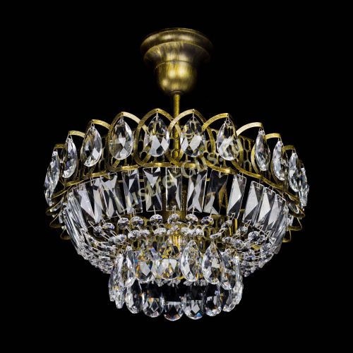 Люстра Астра Бутон №1 с подвесом под бронзу в Симферополе Гусь Хрустальный