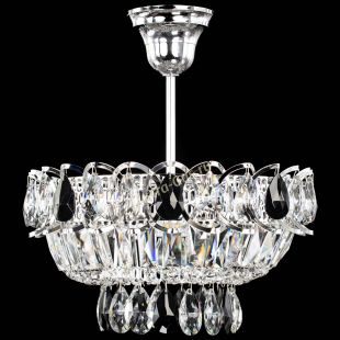 Люстра подвесная Астра Бутон №1 с подвесом Черная