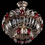 Люстра Астра Бутон №1 с подвесом Красная в Симферополе