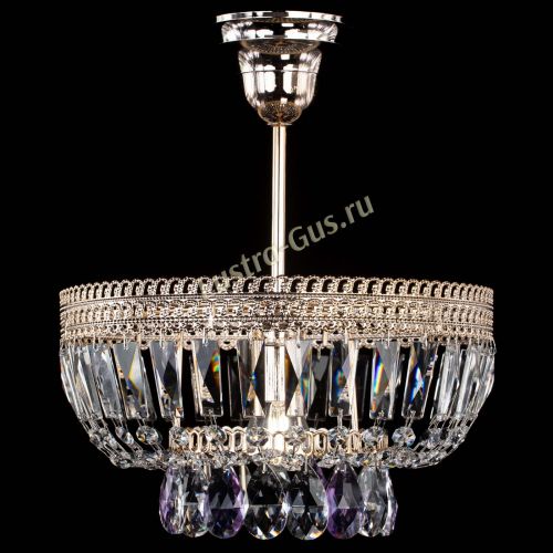 Люстра Астра Флоренция №1 мини фиолетовая в Симферополе Гусь Хрустальный