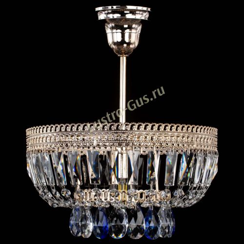 Люстра Астра Флоренция №1 мини синяя в Симферополе Гусь Хрустальный