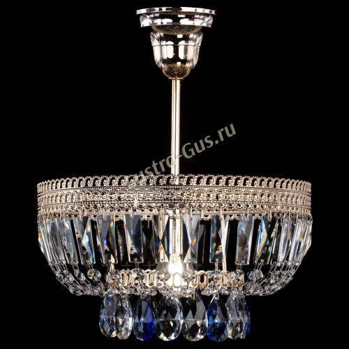 Люстра Астра Флоренция №1 мини синяя в Симферополе Гусь Хрустальный