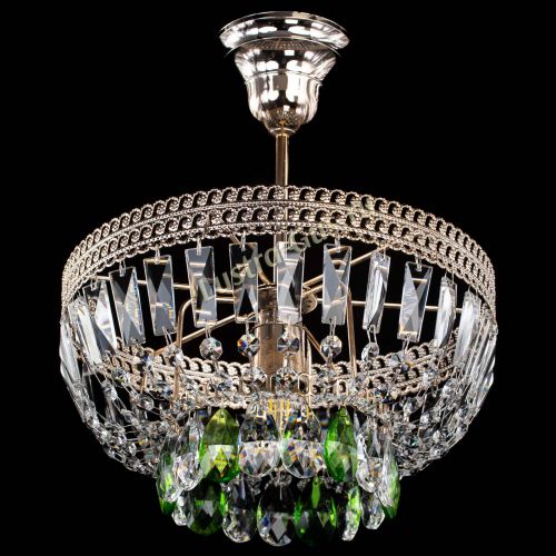 Люстра Астра Флоренция №1 мини зеленая в Симферополе Гусь Хрустальный