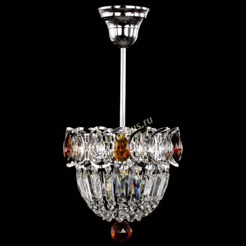 Люстра Астра Купол №1 с подвесом Чайная в Симферополе Гусь Хрустальный