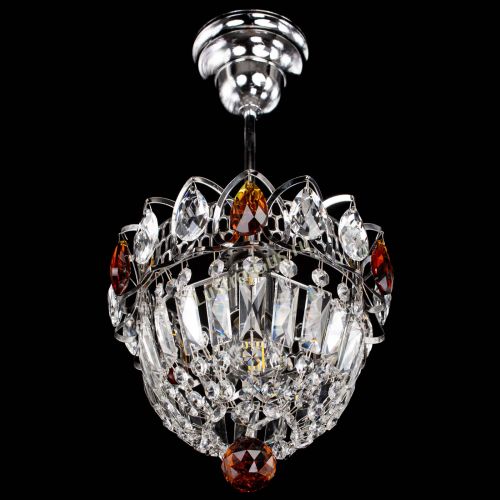 Люстра Астра Купол №1 с подвесом Чайная в Симферополе Гусь Хрустальный