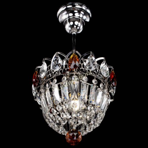 Люстра Астра Купол №1 с подвесом Чайная в Симферополе Гусь Хрустальный